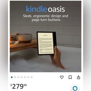 Kindle Oasis 32 GB with cover